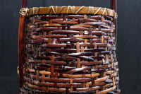 濃淡のある色彩で風情溢れる花カゴ DC8859 在庫1組