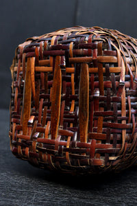 濃淡のある色彩で風情溢れる花カゴ DC8859 在庫1組