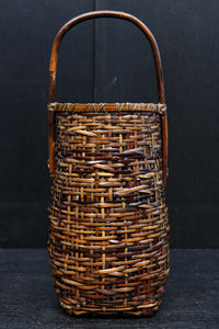 濃淡のある色彩で風情溢れる花カゴ DC8859 在庫1組