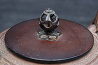 シンプルな装飾で風情ある「浄清」銘入り鉄瓶 DC8861