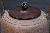 シンプルな装飾で風情ある「浄清」銘入り鉄瓶 DC8861