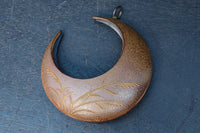 ススキ模様の花器をお猿さんが支える吊るし花器セット DC8862 在庫1個