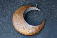 ススキ模様の花器をお猿さんが支える吊るし花器セット DC8862 在庫1個