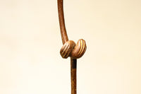 ススキ模様の花器をお猿さんが支える吊るし花器セット DC8862 在庫1個