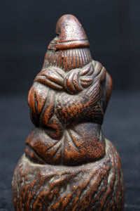 小型サイズ!! 朱に彩られた心和む表情が素敵な恵比須様と大黒様のセット DC8865 在庫2個1組