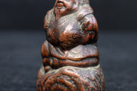 小型サイズ!! 朱に彩られた心和む表情が素敵な恵比須様と大黒様のセット DC8865 在庫2個1組