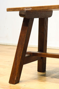 魅力的な古色を纏う趣きのあるベンチ DC8878