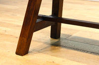 魅力的な古色を纏う趣きのあるベンチ DC8878