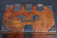 時代の風合いが味わいのある硯箱(鍵付き) DC8879