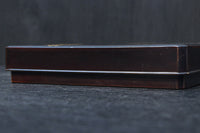 蒔絵の紋様が描かれた格調ある硯箱(共箱付き) DC8881