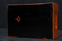 黒と朱のコントラストが映える根来塗のたばこ盆 DC8884 在庫10個