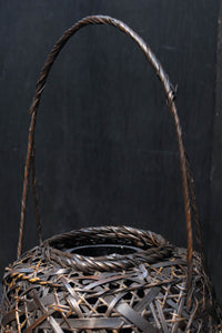 艶みある色彩で安定感ある花カゴ DC8888 在庫1組