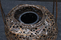 艶みある色彩で安定感ある花カゴ DC8888 在庫1組