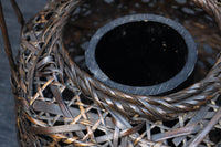 艶みある色彩で安定感ある花カゴ DC8888 在庫1組