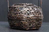 艶みある色彩で安定感ある花カゴ DC8888 在庫1組