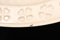 四つ葉のクローバー模様がお洒落なプレスガラスの電笠 DC8898