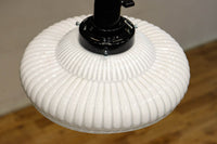 和の趣きあるプレスガラスの電笠 DC8899