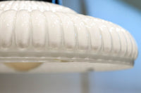 和の趣きあるプレスガラスの電笠 DC8899