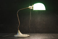 グリーン笠で和モダンな雰囲気ある電気スタンド DC8906