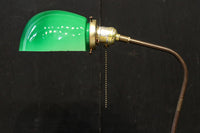 グリーン笠で和モダンな雰囲気ある電気スタンド DC8906