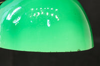 グリーン笠で和モダンな雰囲気ある電気スタンド DC8906