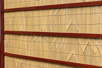 繊細な簾の造りをした風情のある大型サイズ衝立 DC8908