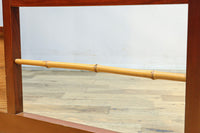 繊細な簾の造りをした風情のある大型サイズ衝立 DC8908