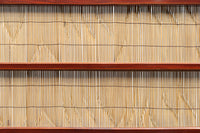 繊細な簾の造りをした風情のある大型サイズ衝立 DC8908