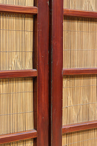 繊細な簾の造りをした風情のある大型サイズ衝立 DC8908