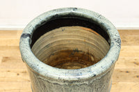 ガーデニングなどの花器にされても素敵な陶器製立ち火鉢 DC8910