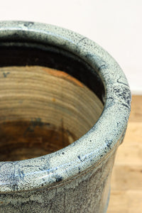 ガーデニングなどの花器にされても素敵な陶器製立ち火鉢 DC8910