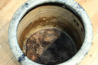 ガーデニングなどの花器にされても素敵な陶器製立ち火鉢 DC8910