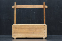 穏やかな杢目で上品な面持ちの炭入れ DC8914