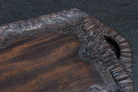 軽井沢彫の桜彫刻が華を添える角盆 DC8920