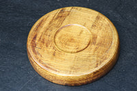 艶やかな質感と雄大な杢目が映える丸盆 DC8922ab 在庫(a:1 b:1)枚