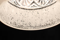 昭和レトロ!! 煌びやかなプレスガラス装飾が映える円柱型のブラケット DC8937