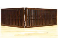 角太格子造りで貫録ある二つ折り帳場格子 DC8946