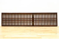 角太格子造りで貫録ある二つ折り帳場格子 DC8946