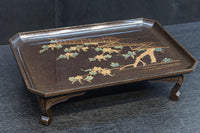 華やかな蒔絵で艶やかな光沢に包まれたお膳 DC8949