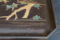 華やかな蒔絵で艶やかな光沢に包まれたお膳 DC8949