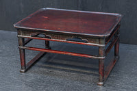 穏やかな色彩に杢目が浮かぶレトロ感溢れる李朝膳 DC8951