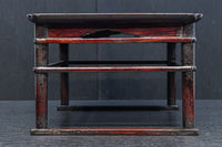 穏やかな色彩に杢目が浮かぶレトロ感溢れる李朝膳 DC8951