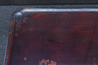 穏やかな色彩に杢目が浮かぶレトロ感溢れる李朝膳 DC8951