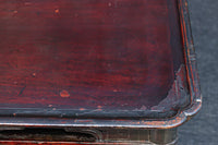 穏やかな色彩に杢目が浮かぶレトロ感溢れる李朝膳 DC8951