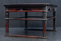 穏やかな色彩に杢目が浮かぶレトロ感溢れる李朝膳 DC8951