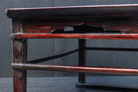 穏やかな色彩に杢目が浮かぶレトロ感溢れる李朝膳 DC8951