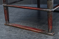 穏やかな色彩に杢目が浮かぶレトロ感溢れる李朝膳 DC8951