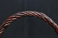 温かみのある色彩で美しいシルエットの花籠 DC8953