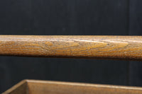 木地色の穏やかな杢目が魅力の持ち手付き炭入れ DC8958ab 在庫(a:1 b:1)個