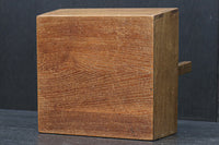 木地色の穏やかな杢目が魅力の持ち手付き炭入れ DC8958ab 在庫(a:1 b:1)個